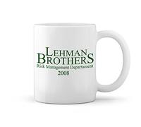 GR8Shop Lehman Brothers Risk Management Department 2008 Bianco tazza di caffè Mug