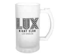 GR8Shop Lux Night Club Lucifer Morningstar Trasparente tazza di birra Stein 0.5L