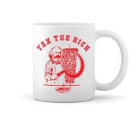 GR8Shop Tax The Rich Karl Marx Kebab Bianco tazza di caffè Mug