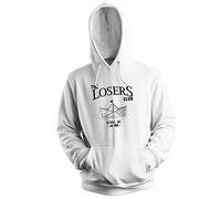 GR8Shop The Losers Club Felpa con Cappuccio Unisex Bianco Size L