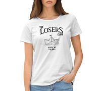 GR8Shop The Losers Club Maglietta Bianca Donna Size S