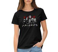 GR8Shop Tokyo Revengers Friends Inspired TV Series Maglietta Donna Nera Size M