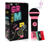 Grab That Mic Game, Grab Mic Party Game, Drop The Mic Game, Gioco di karaoke per famiglia con 125 carte canzoni, 2025 New Grab Your Mic Party Game for 2-10 giocatori amanti della musica