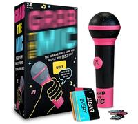 Grab That Mic Spiel,Grab Mic Party Game,2025 New Grab Your Mic Party Game,Drop The Mic Game,Family Karaoke Game,Fun Hilarious Games Night,for 2-10 giocatori amanti della musica