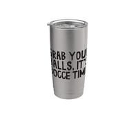 Grab Your Balls, Its Bocce Time With Jack Bocci Game Bocce Bicchiere termico in acciaio inox doppia parete