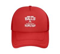 Grab Your Balls We're Going Bowling Donna Uomo Berretto da Baseball Classic Snapback cap Regolabile Cappellino da Baseball per Estivo Tennis Pesca