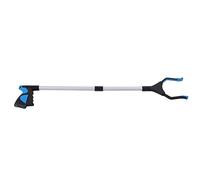 Grabber della spazzatura, lega di alluminio, materiale ABS, design pieghevole, leggero, portatile, blu, nero, raccoglitore di risparmio di manodopera