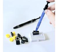 Grabber per componenti Componente elettronico a quattro artigli IC BGA Chip Gripper Estrattore Raccoglitore di viti Pick Up Pen Strumento manuale per riparazione gioielli