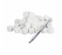 Grabber per Serraggio Unghie, Kit Set Spugna Strumento Multifunzionale per Prelievo a 4 Artigli, Spugna per Unghie Artistiche per Sbavature Sfumate, Applicazione Tamponi