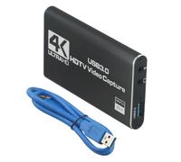 Grabber portatile per streaming live su per ps5 Portable Grabber (nero)