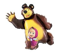 GRABO 1 x Masha & Il Orso Palloncino di stagnola Forma