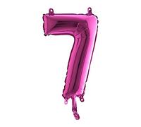 Grabo Numero 7 Midiloon Mini confezione singola, lunghezza 30,5 cm, colore fucsia, Taglia unica, 14017F-P