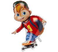 GRABO- Palloncino Alvin, Multicolore, 9352672