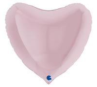 Grabo- Palloncino Mylar Cuore XL, Colore Rosa, 36022