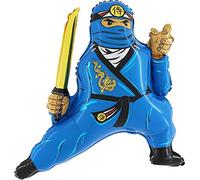 grabo Palloncino ninja blu ca. 60 x 70 cm