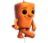 GRABO Personaggio Italian Brainrot - 1 Tung Tung da 59 cm (23") - Decorazioni e accessori per feste per bambini