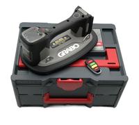 GRABO Pro Brushless - Ventosa a vuoto, 120 kg, compatibile con batteria, sollevatore elettrico per piastrelle e vetro, con display digitale, per piastrelle, vetro e pietra