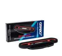 GRABO Slender Seal - Speciale sistema di tenuta per oggetti lunghi e stretti, ideale per superfici come piastrelle, tubi, piani di lavoro, schiuma SBR di alta qualità. 100 mm x 400 mm