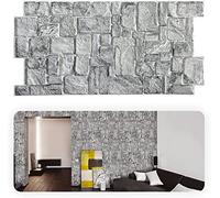 Grace Baltic - Pannelli da parete 3D per decorazione da parete interna non adesivi sottili ed elastici in PVC Pannelli Decorazione Murale Interna Tatuaggi Murali Materiale PVC 3D (38 pezzi / 18.24 m2)