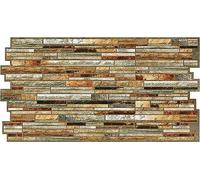 Grace Baltic - Pannelli da parete 3D per decorazione da parete interna non adesivi sottili ed elastici in PVC Pannelli Decorazione Murale Interna Tatuaggi Murali Materiale PVC 3D (22 pezzi / 10.12 m2)