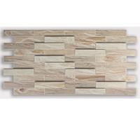 Grace Baltic - Pannelli da parete 3D per decorazione di pareti interne in PVC (10, rovere Sbiancato)