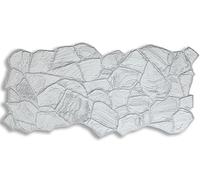 Grace Baltic - Pannelli da parete 3D per decorazione di pareti interne in PVC (18, arenaria Cenere)