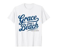 Grace bay Beach Turks e Caicos Maglietta
