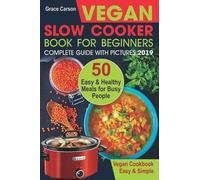 Grace Carson Vegan Slow Cooker Book for Beginners (Tascabile)