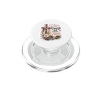 Grace Found Me Here, Croce Cristiana Design PopSockets PopGrip per MagSafe