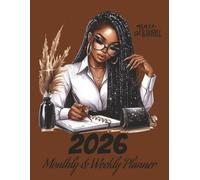 Grace & Hustle: 2026 Planner (8.5 x 11) - Large Monthly & Weekly Calendar Planner for Women: Where Calm Focus Meets Ambitious Planning