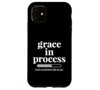 Grace In Process Bible Christian Custodia per iPhone 11