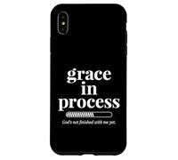 Grace In Process Bible Christian Custodia per iPhone XS Max