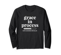 Grace in Process Bible Christian Maglia a Manica