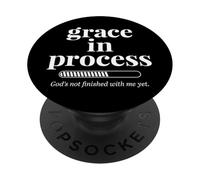 Grace In Process Bible Christian PopSockets PopGrip Adesivo