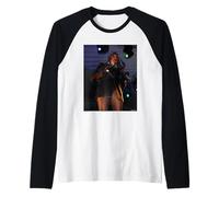 Grace Jones Schiava del cantante ritmico Live da Andy Willsher Maglia con Maniche Raglan