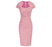 Grace Karin, Vestito da Donna a Tubino con Maniche ad Aletta, L