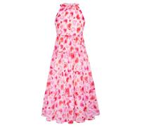 GRACE KARIN Vestito Elegante Rosa Floreale da Ragazza Festa Cerimonia Matrimonio Damigella Ragazza 12 Anni Carnevale Cocktail Ballerina 12 Anni