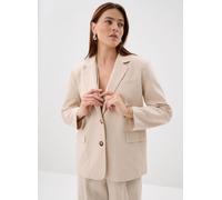Blazer taglio dritto VELIZE Beige S Tinta unita