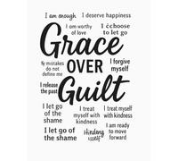 Grace Over Guilt: A Lined Notebook for Women Ready to Release Shame and Write a New Story