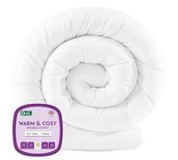 Grace Piumone da 10,5 tog, per notti calde e accoglienti, per tutto l'anno, per estate, autunno e inverno, progettato nel Regno Unito, anallergico e lavabile in lavatrice, colore: bianco, king size