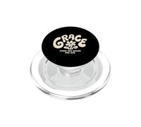 Grace ti trova dove sei cristiano religioso PopSockets PopGrip per MagSafe