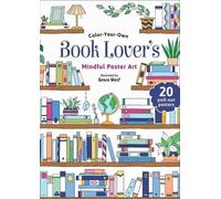 Grace West Book Lover's Coloring Book (Tascabile) Mindful Poster Art