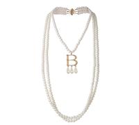 GRACEART Anne Bolena Faux Perla Collana Vittoria (style02)