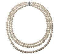 GRACEART Anne Boleyn - Collana girocollo con perle finte, stile vintage, elegante gioiello per il collo, Perle finte, perle finte