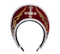 GRACEART Anne Boleyn Hat Copricapo elisabettiano Tudor Coronet Hood Hat (Style-3)