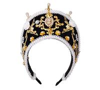 GRACEART Anne Boleyn Hat Copricapo elisabettiano Tudor Coronet Hood Hat (Style-8)