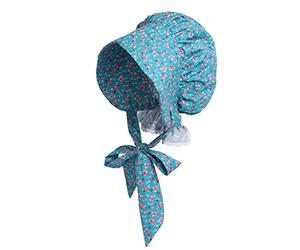 GRACEART Cappello Bonnet da Donna Adulta in Cotone Vittoriano Pioneer Prairie, A, L