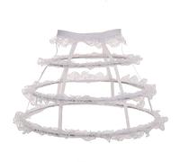 GRACEART Donna Bianco Sottogonna Crinolina Sottoveste