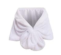 GRACEART Donna Pelliccia Stola Scialle Sciarpa Elegante per Matrimonio Invernale Cerimonia Sposa Damigella (B)