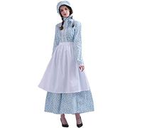 GRACEART Donna Pioniere Donna Costume Coloniale Abito 99.99% Cotone
